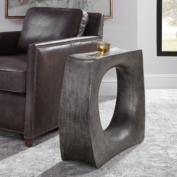 Valira Accent Table beside chair in modern living room