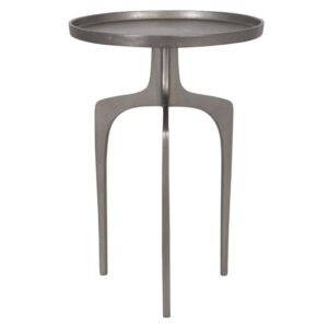 CAST ALUMINUM END TABLE