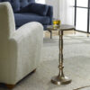 ANTIQUE BRASS END TABLE - Image 3