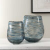 AURORA SWIRL VASE SET OF 2 - Image 2
