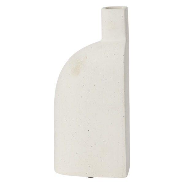 KARIS CREAM BOOKEND VASE