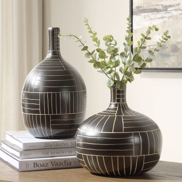GRAPHITE STRIDE VASES SET - Image 2