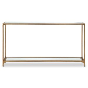 GLADYS BRASS CONSOLE TABLE