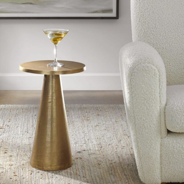 PEDESTAL ACCENT TABLE - Image 2