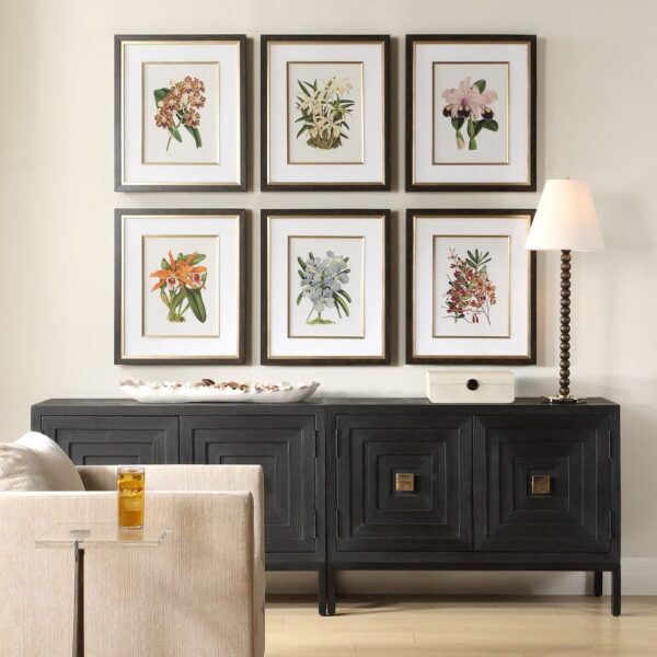 ORCHID BOTANICAL PRINTS SET - Image 3