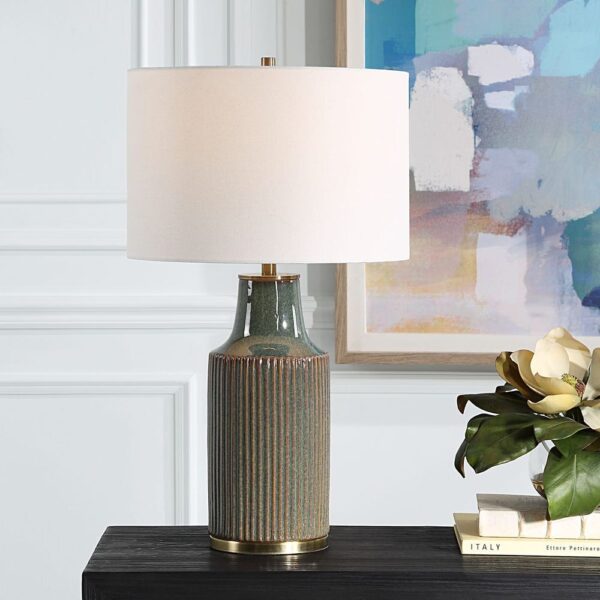 AGEAN SEA GREEN TABLE LAMP - Image 2