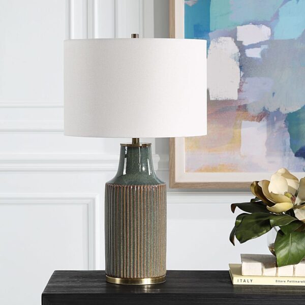 AGEAN SEA GREEN TABLE LAMP - Image 3
