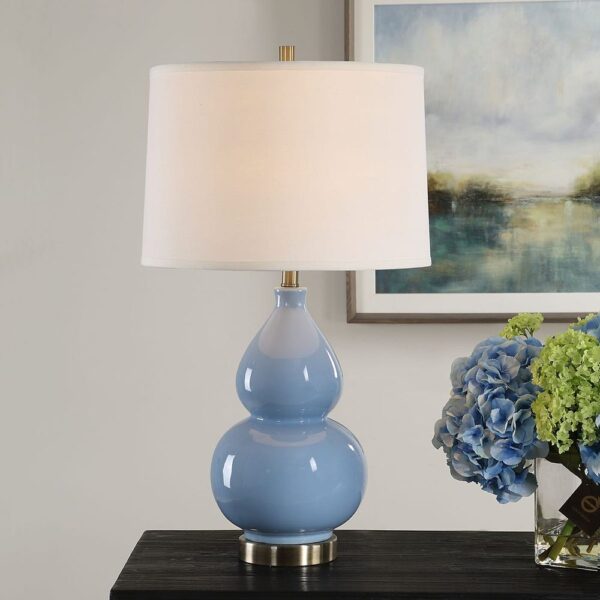 CARTHAGE BLUE TABLE LAMP - Image 2