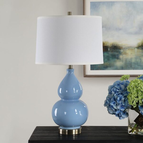CARTHAGE BLUE TABLE LAMP - Image 3