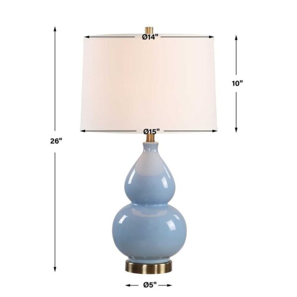 CARTHAGE BLUE TABLE LAMP - Image 7