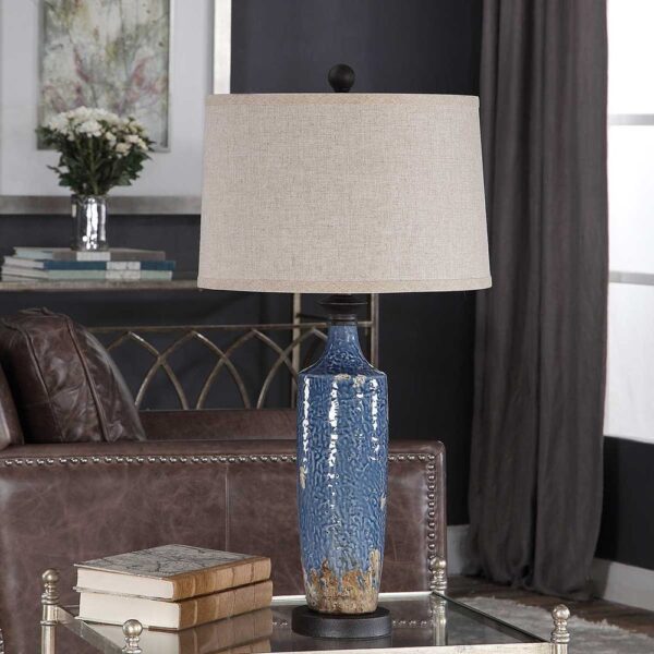GENOA BLUE TABLE LAMP - Image 4