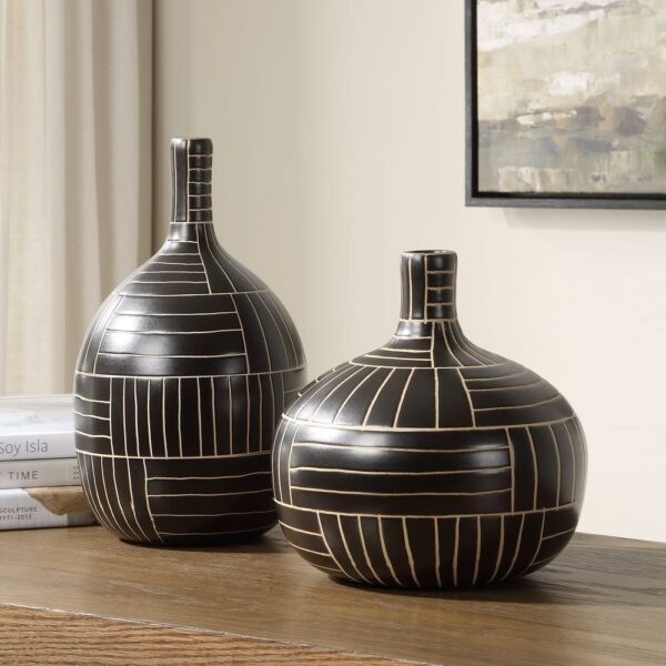 GRAPHITE STRIDE VASES SET - Image 5