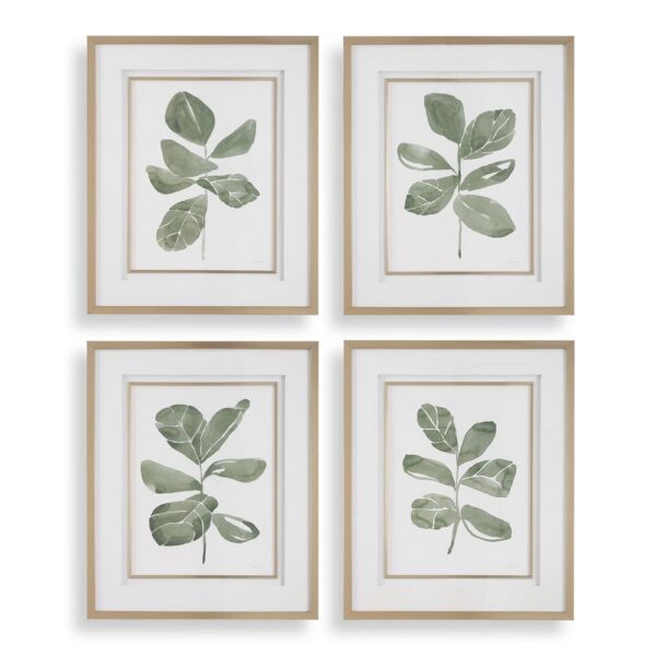 FIDDLE HEAD LEAF PRINTS SET