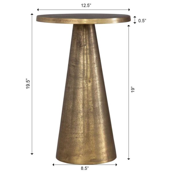 PEDESTAL ACCENT TABLE - Image 6